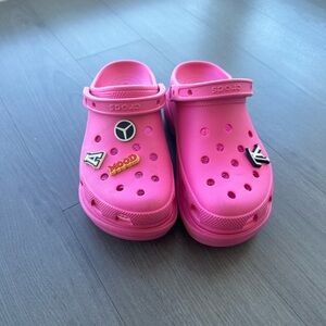 Platform Crocs